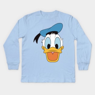 Happy Donald Kids Long Sleeve T-Shirt